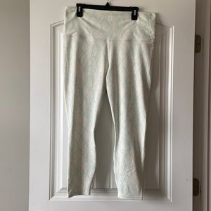 NWT PowerHold Fabletics 7/8 High Waisted Leggings